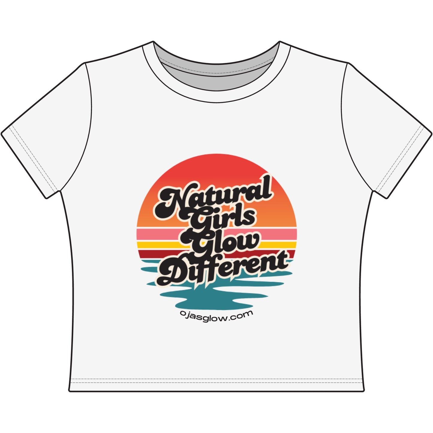 Baby Tee - All Natural Girl Women's T-Shirt