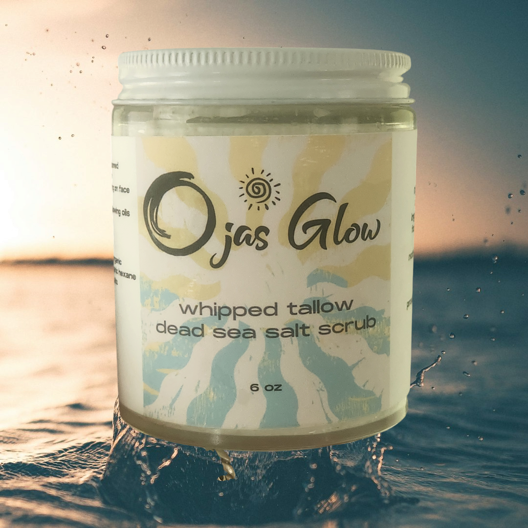 Whipped Tallow Dead Sea Salt Scrub