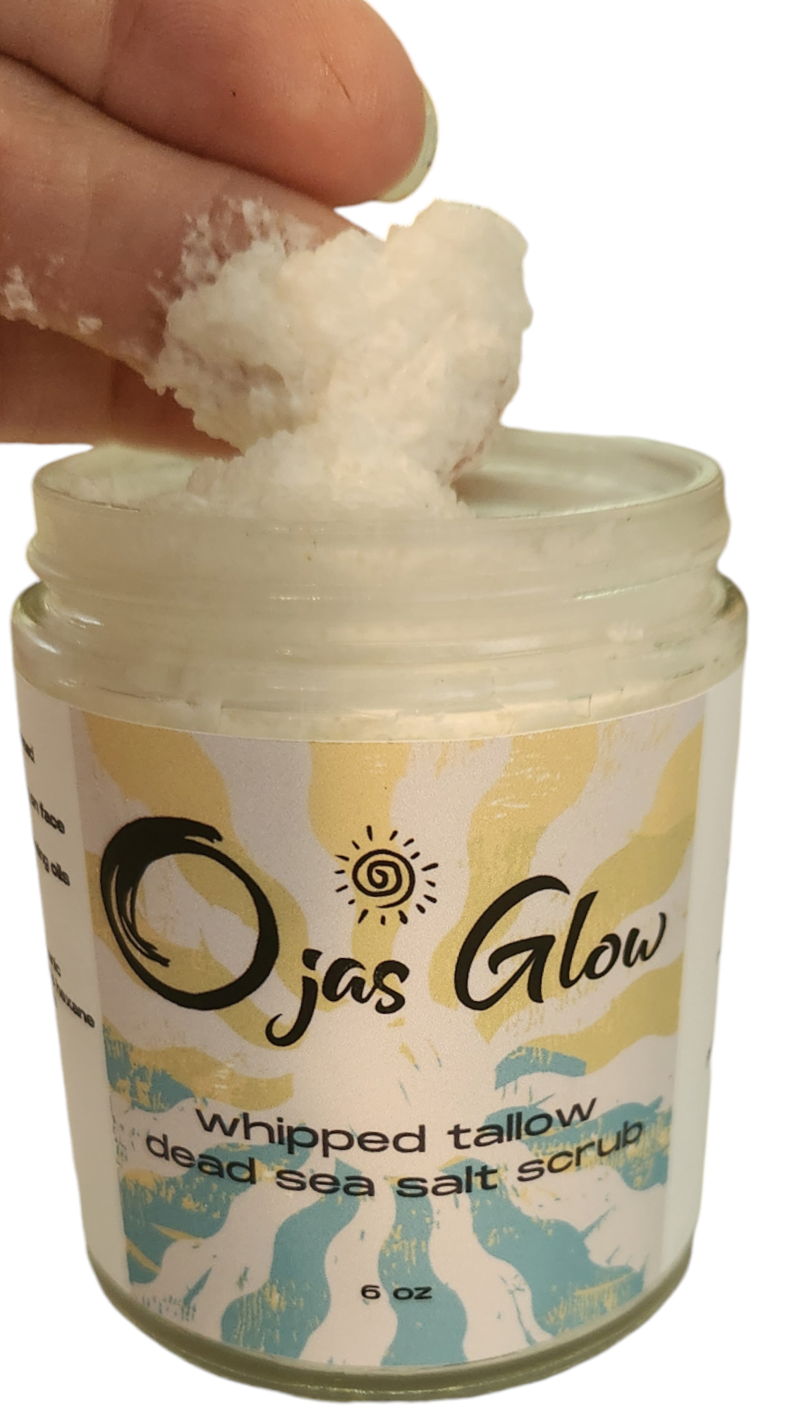 Whipped Tallow Dead Sea Salt Scrub