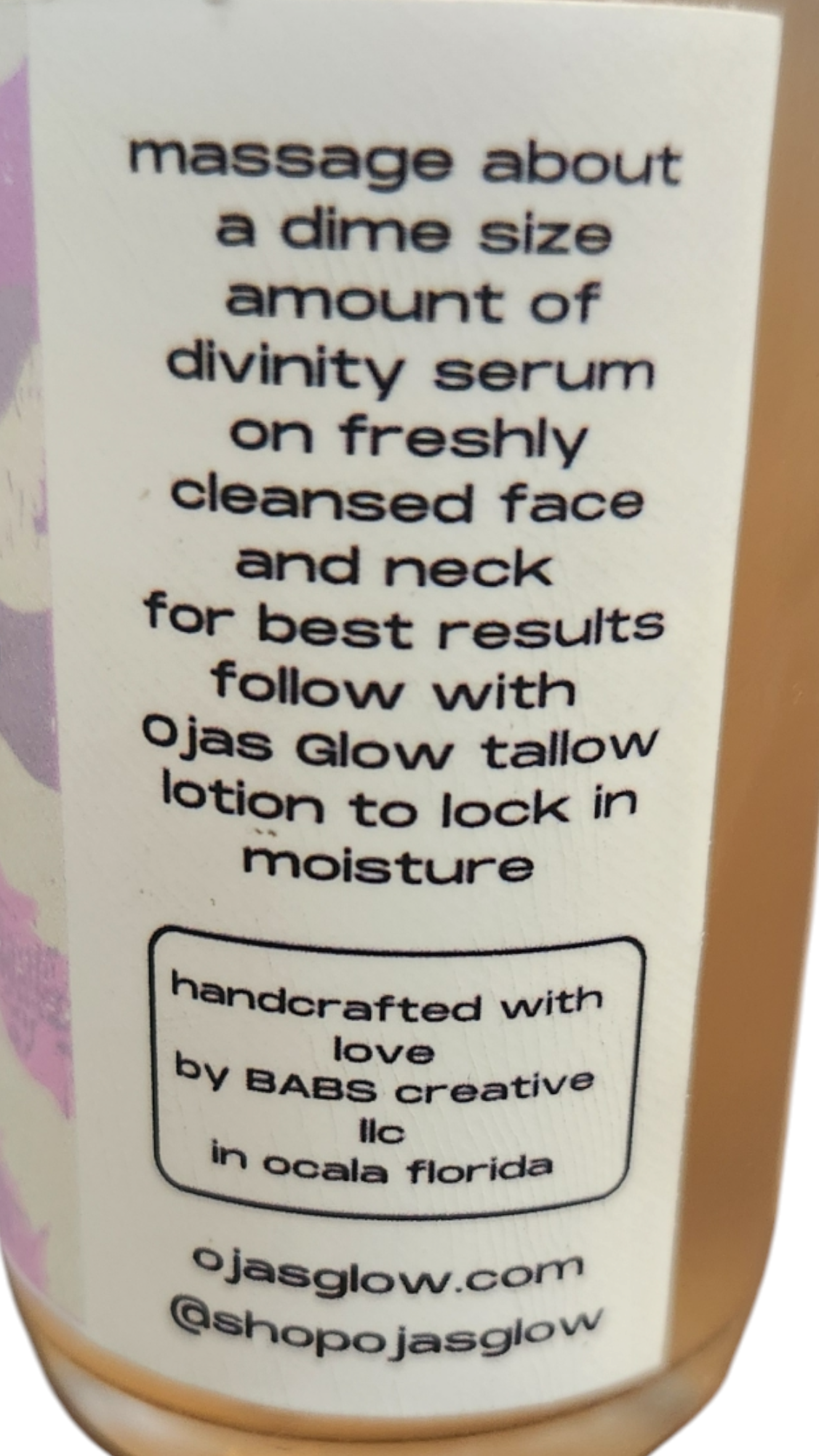 Divinity Serum with Hyaluronic Acid and Blue Lotus
