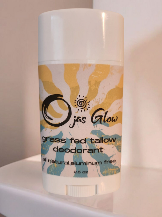 Ojas Glow Grass Fed Tallow Deodorant