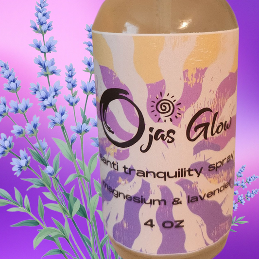 Ojas Glow Santi Tranquility Spray with Magnesium & Lavender