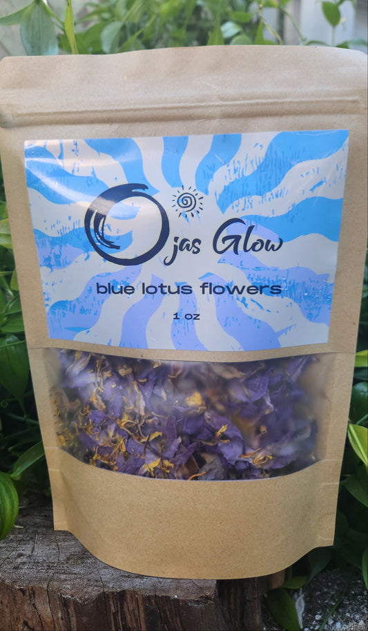 Blue Lotus Flower Loose Leaf