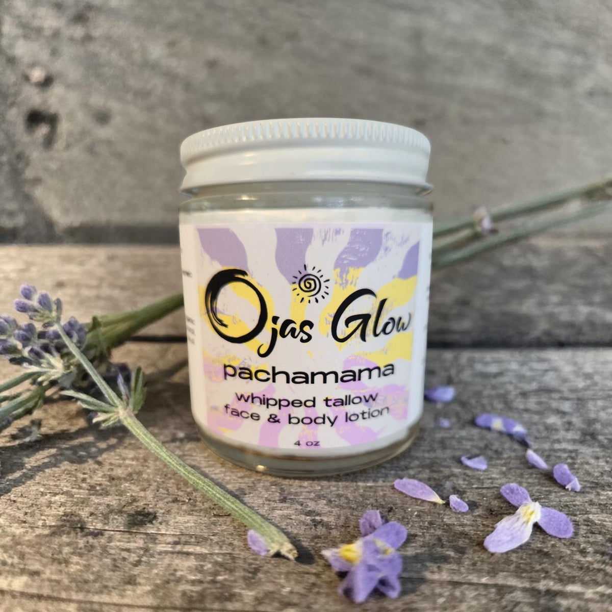 Pachamama Whipped Tallow Face and Body Lotion with Castor Oil
