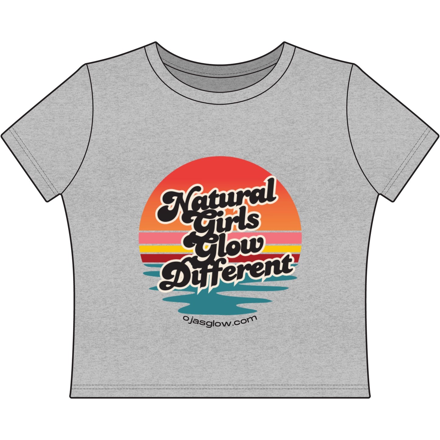 Baby Tee - All Natural Girl Women's T-Shirt