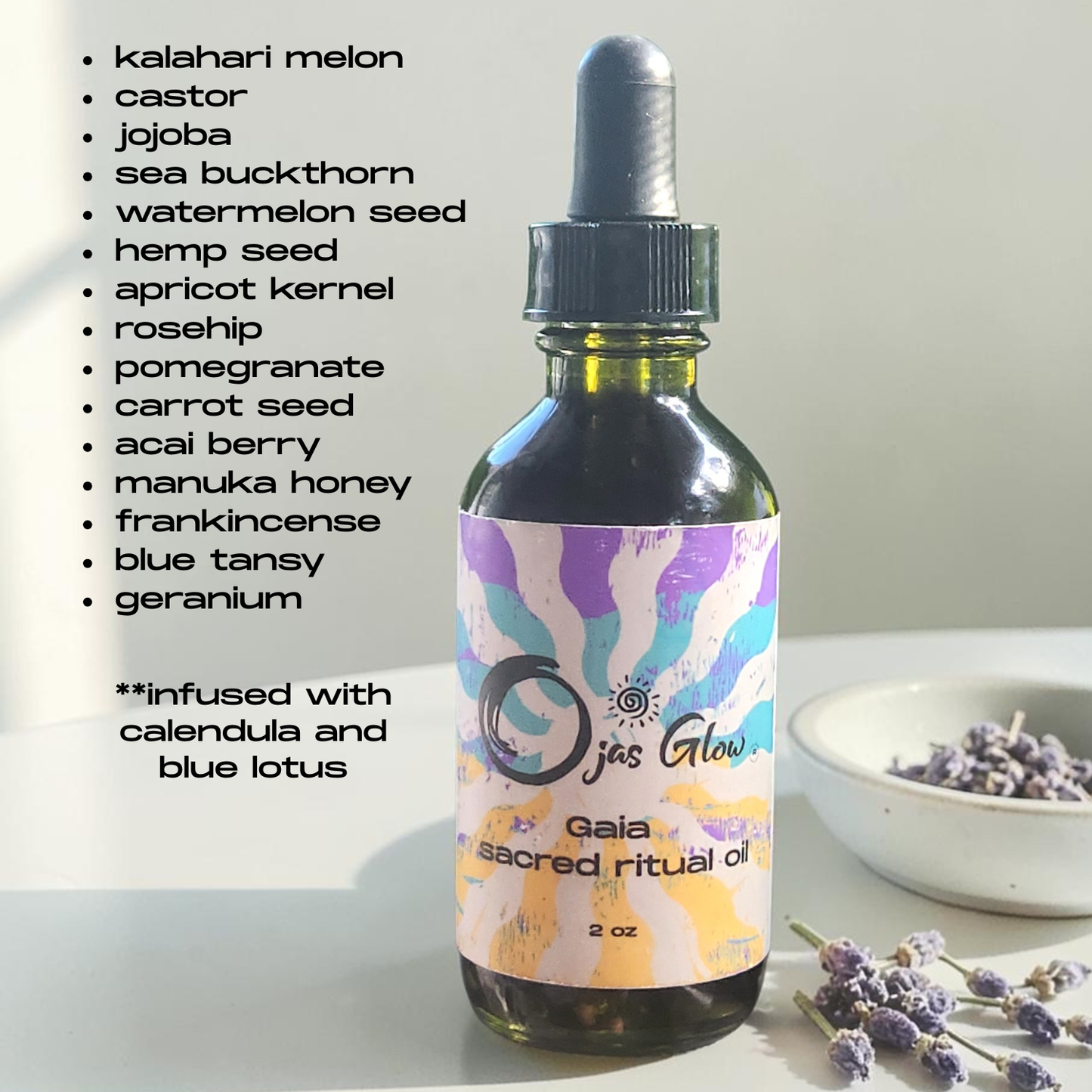 Ojas Glow Gaia Sacred Ritual Facial Oil