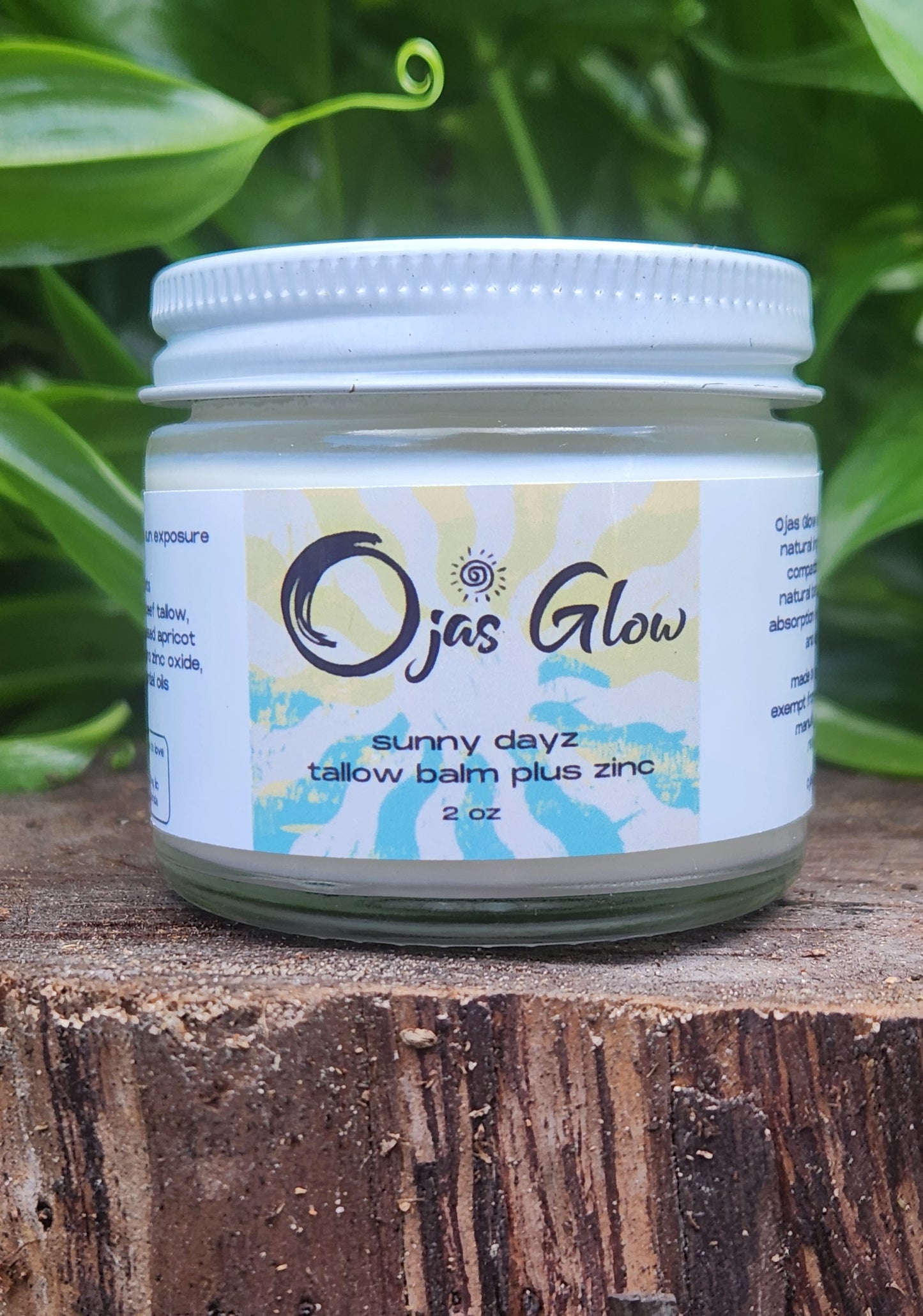 Sunny Dayz Tallow Balm plus Zinc Signature Blend